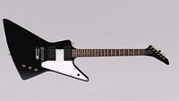 Explorer guitar Classic Black