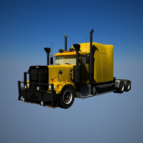 3d western star 4800 model