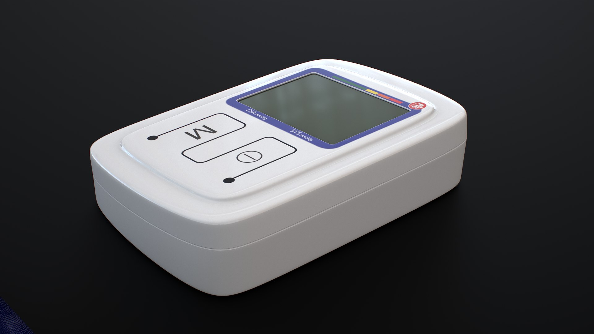 Blood Pressure Monitor 3D Model - TurboSquid 2211148