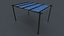 Pergola en bois PBR Tonnelle A3