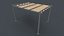Pergola en bois PBR Tonnelle A3