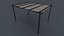 Pergola en bois PBR Tonnelle A3