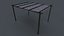 Pergola en bois PBR Tonnelle A3
