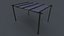 Pergola en bois PBR Tonnelle A3