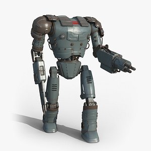 Steampunk Robot 3D model