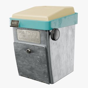 Ticket Machine 01 3D