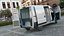 White Fiat Ducato Small Van 2025 Rigged for Maya