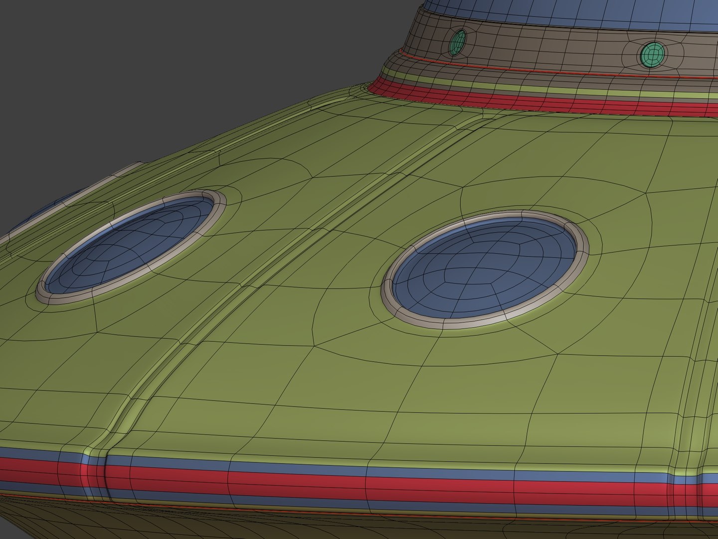 Flying Saucer UFO Model - TurboSquid 2091982