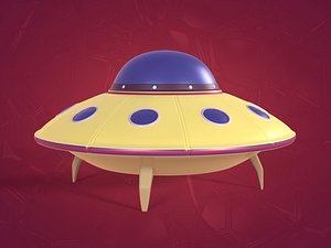 Flying Saucer UFO model