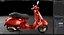 Vespa GTS 300 Blend File