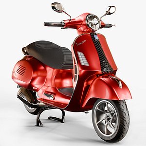 Vespa GTS 300 Blend File