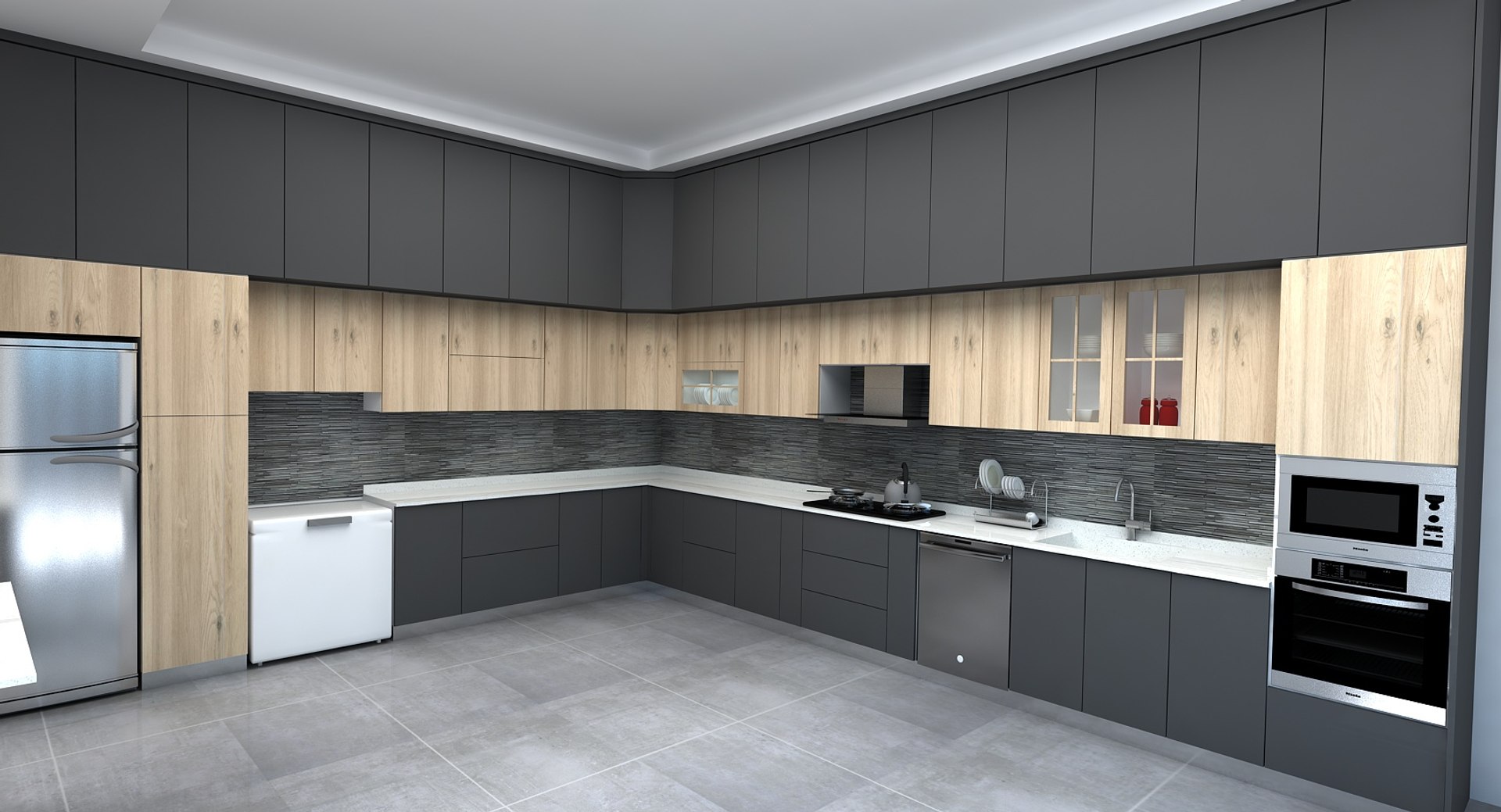 3D Kitchen 19 - TurboSquid 1537022