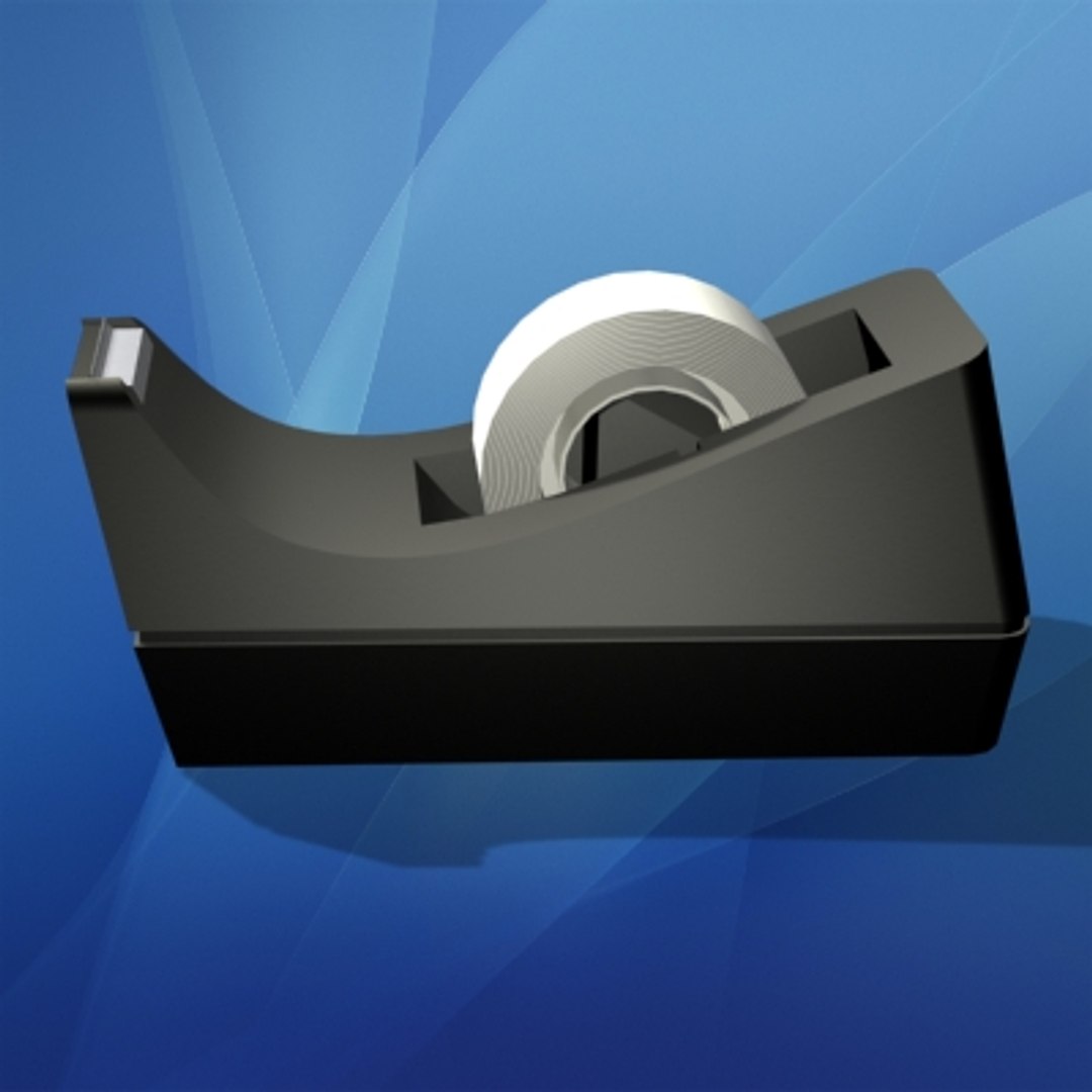 3d model tape dispenser
