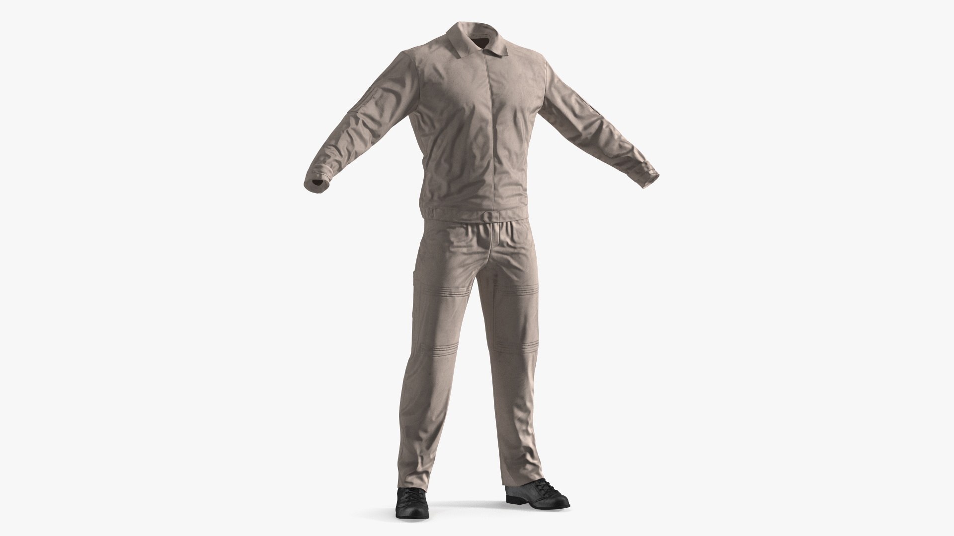 Pilot Flight Suit 3D model preview