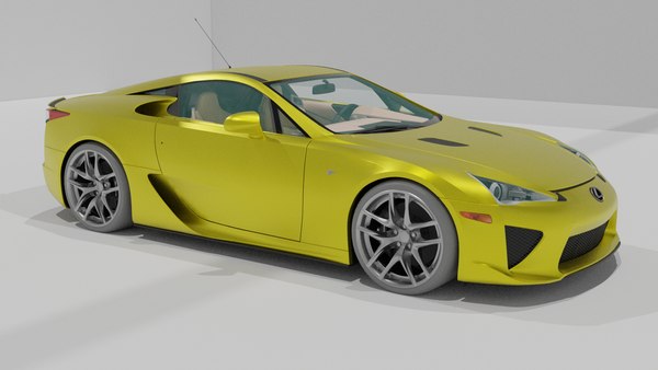 렉서스 Lfa 3D 모델 - Turbosquid 1786087