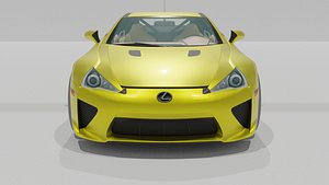 Lexus LFA 3D model