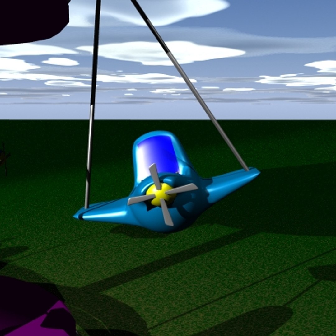 3d Model Of Fair Ride