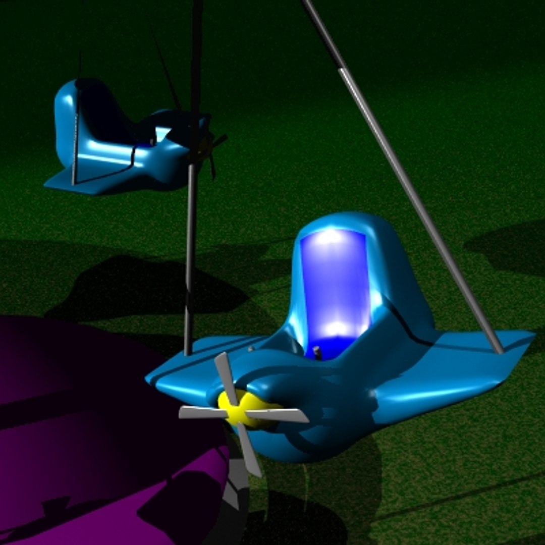 3d Model Of Fair Ride