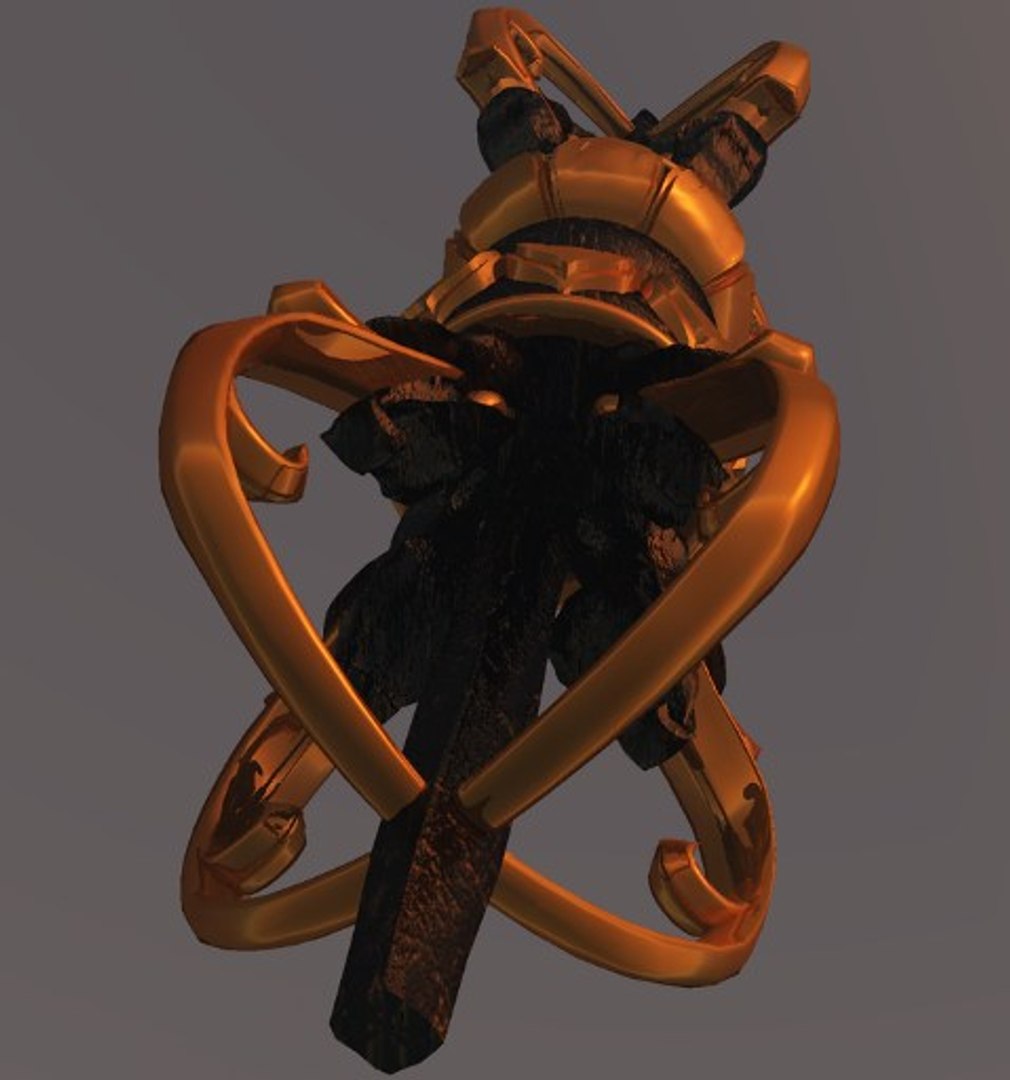 Tibetan Dorje 3d Obj