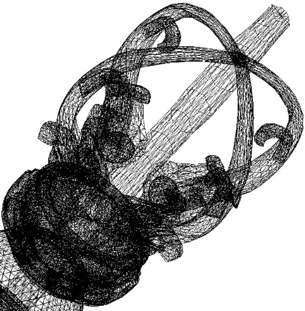 Tibetan Dorje 3d Obj