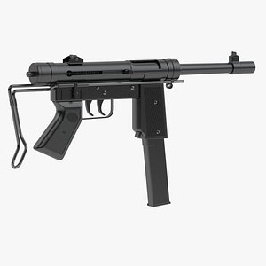 3D Halcon ML-63 Submachine Gun