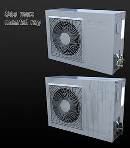 unit air conditioner 3D model