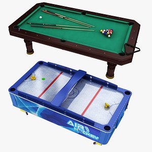 Billiard and Air Hockey Table Collection