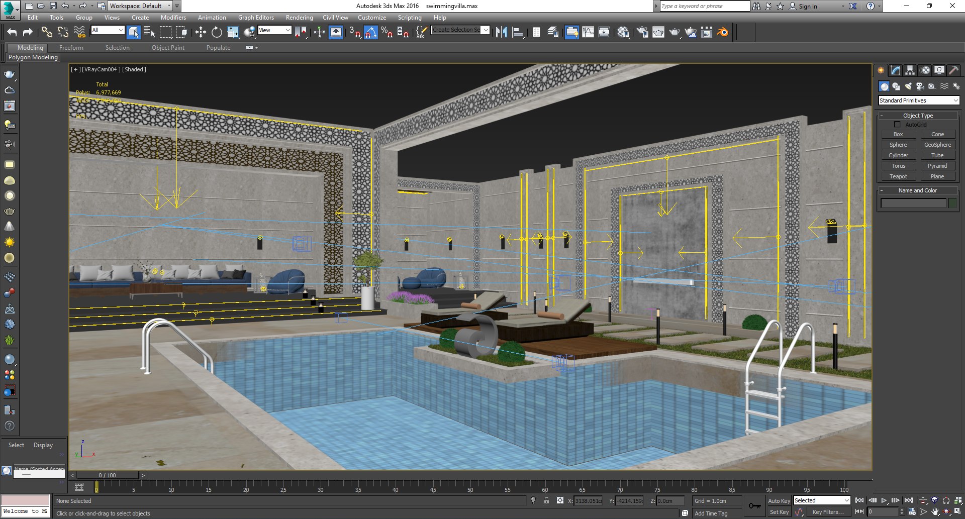 Swimming Pool Model - TurboSquid 1997728