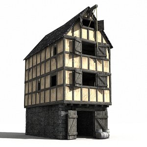 medieval warehouse 3d 3ds
