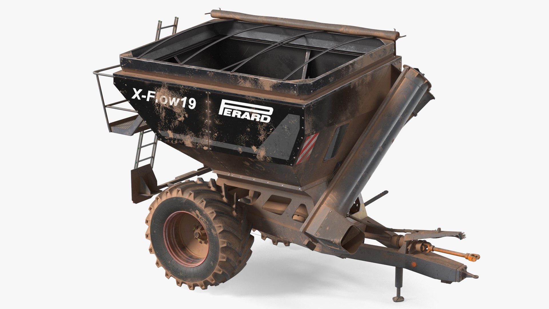 Perard X-Flow 19 Transbordeur Black Used 3D model preview