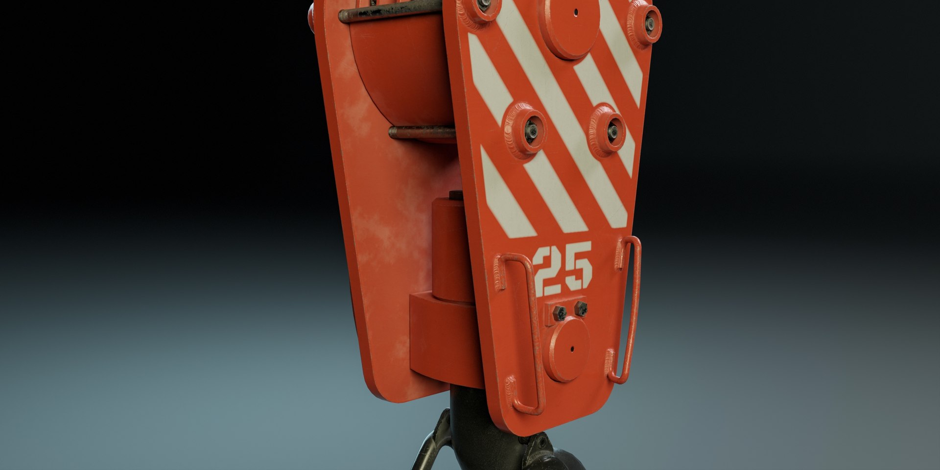 Crane hook block PBR model https://p.turbosquid.com/ts-thumb/7w/xBVEF0/Vp/b_006/jpg/1745661997/1920x1080/fit_q87/de06a4344e8ddc71fb602df1b9ccdb7c0ac3863d/b_006.jpg