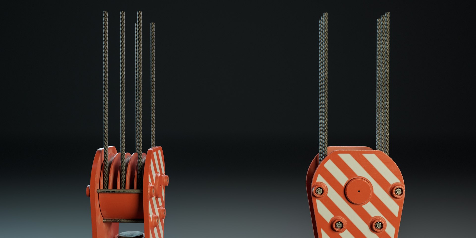 Crane hook block PBR model https://p.turbosquid.com/ts-thumb/7w/xBVEF0/sS/b_004/jpg/1745661996/1920x1080/fit_q87/4a6117c2f17630044a1adc9a493c0cbbd960a415/b_004.jpg