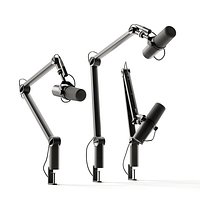 Microphone Shure  boom arm Blue