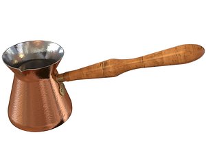 3D coffee pot coffeepot model