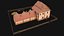 Medieval Stable Farm House 3D model