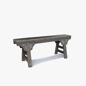 Bench 3D model