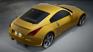 nissan 350z car 3D model