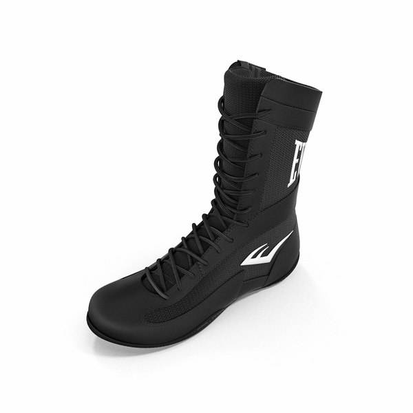 3d model everlast boxing shoes