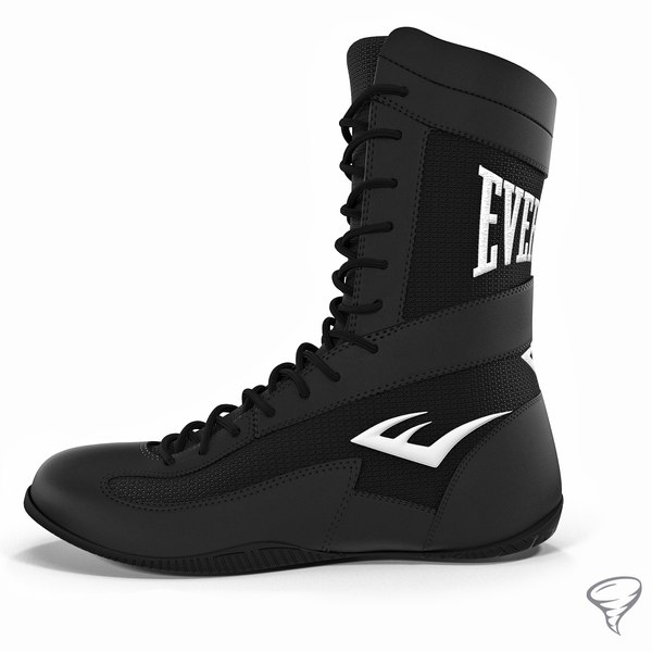 3d model everlast boxing shoes