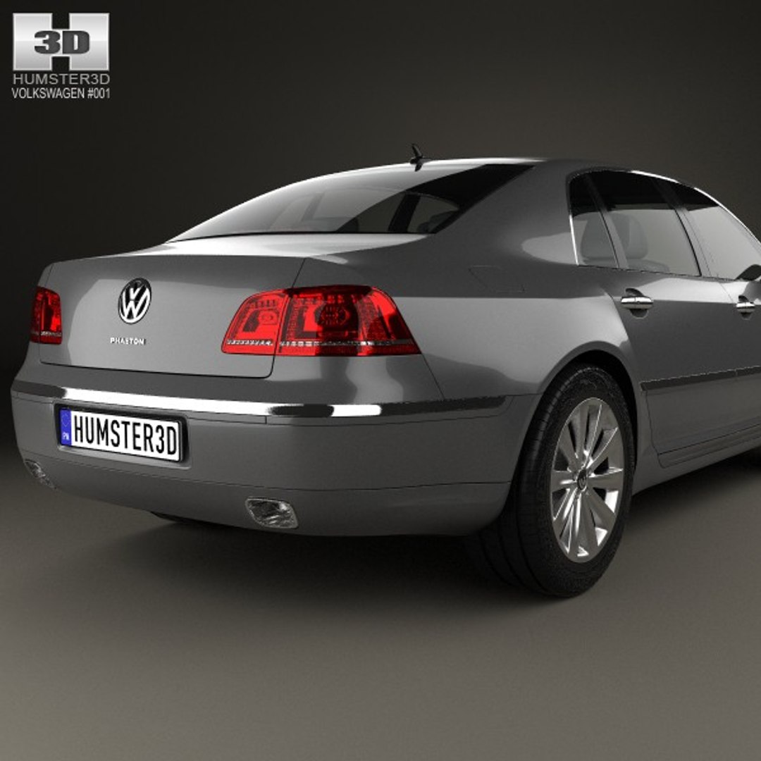 volkswagen phaeton 2011 3d c4d