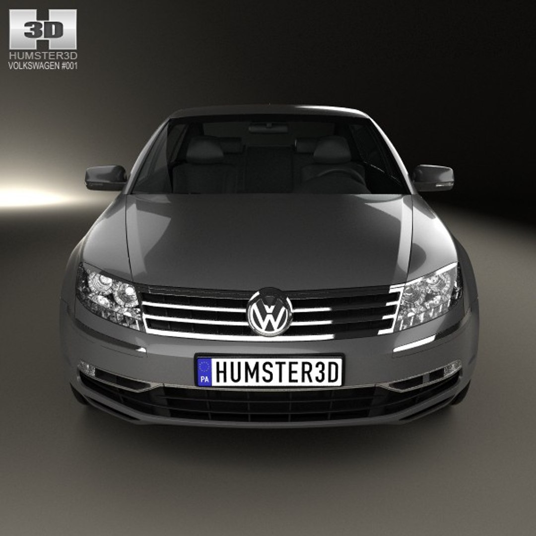 volkswagen phaeton 2011 3d c4d