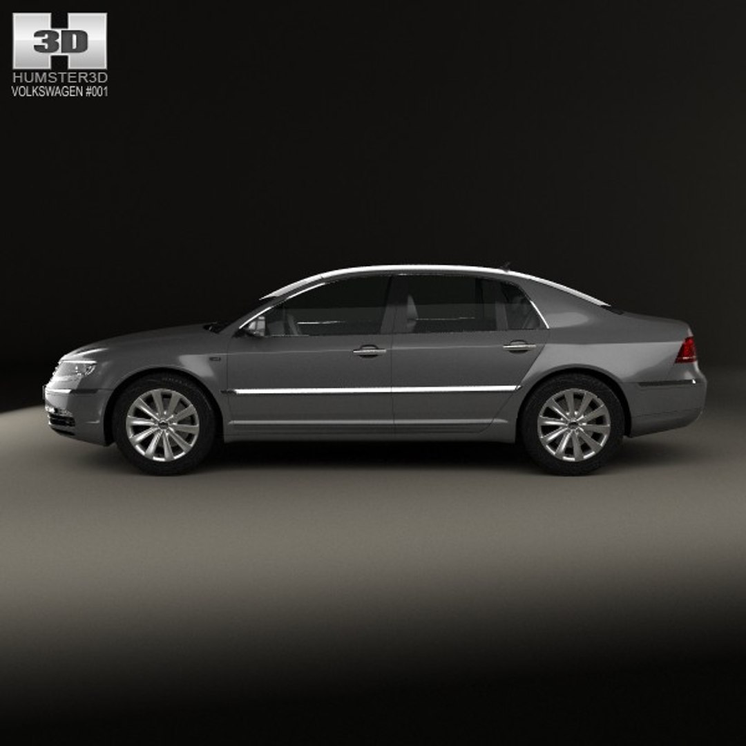 volkswagen phaeton 2011 3d c4d