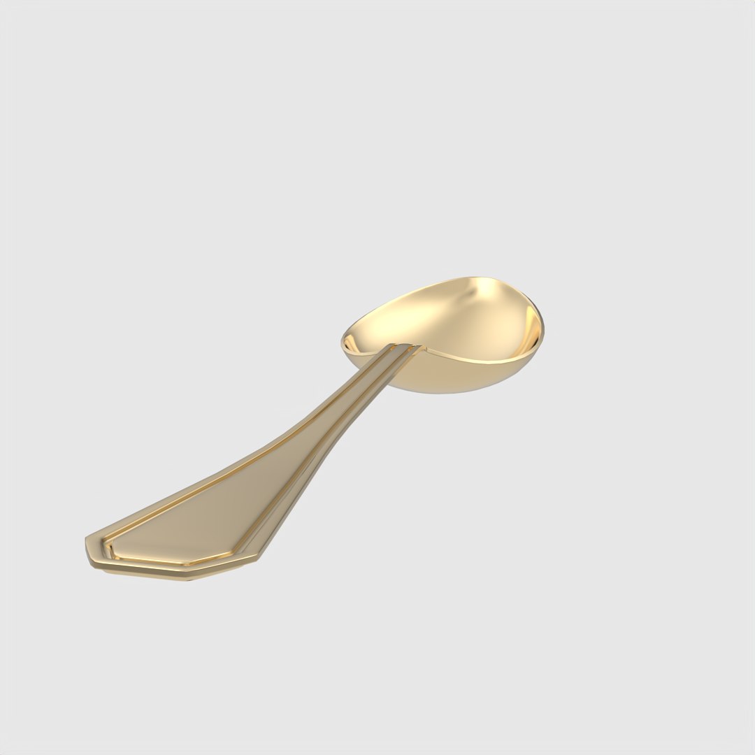Elegant Classic Spoon Design JDBCo 3D Model - TurboSquid 2341516