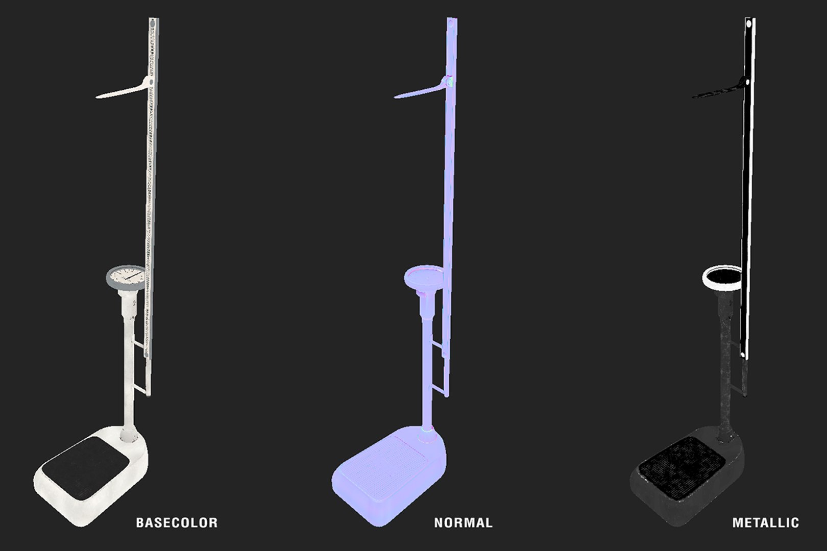 3D Analog Column Scale Integrated - TurboSquid 1332423