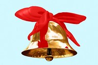 bell with bow