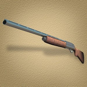 3d lwo benelli shotgun