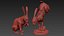 Hasenfiguren-Set 002