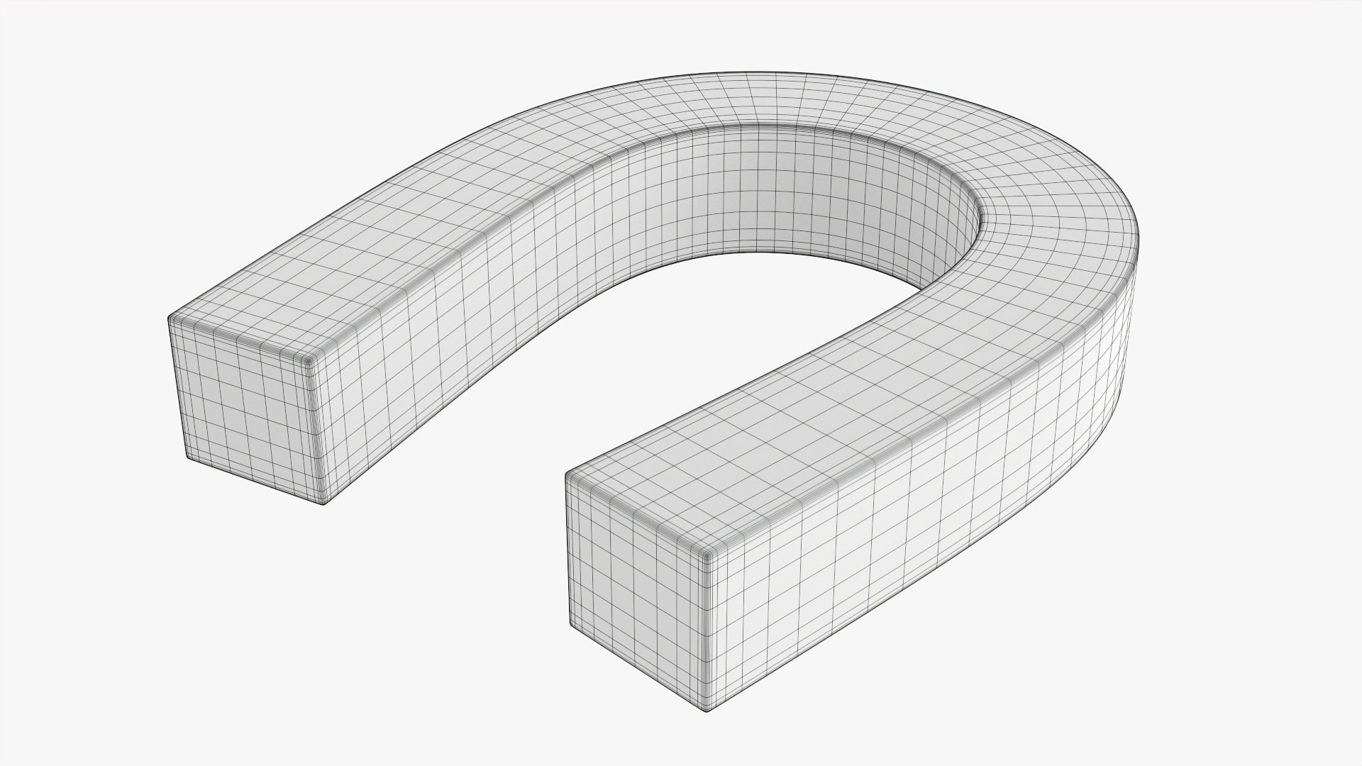 3D Horseshoe Magnet Model - TurboSquid 1754312