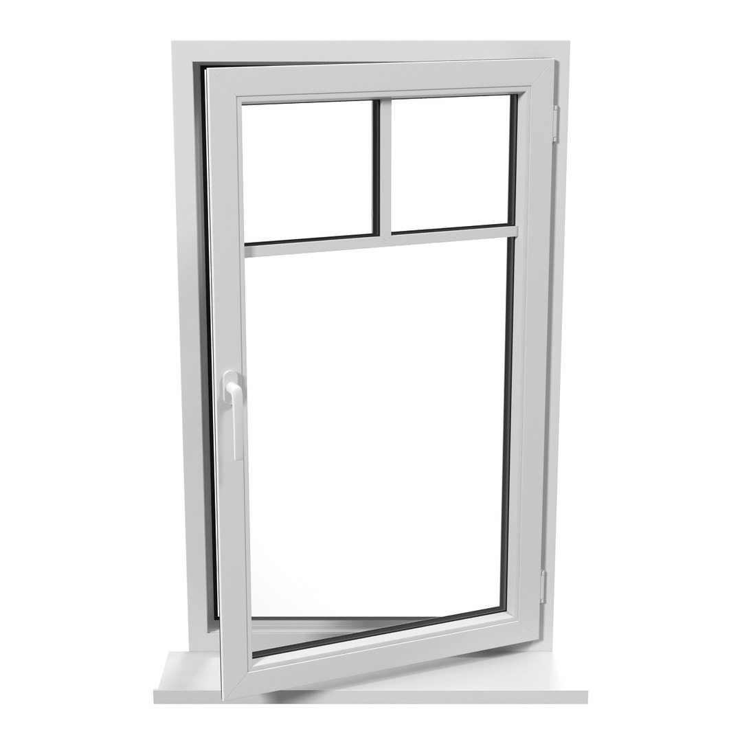 3d model plastic window 5