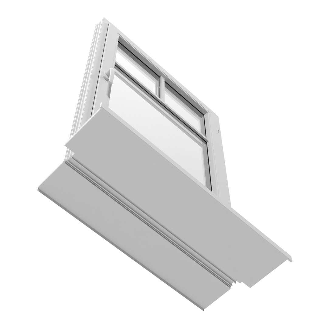 3d model plastic window 5